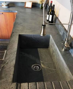 Blacksoapstone Scalea Soapstone Fumaça