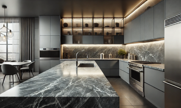 Blacksoapstone Scalea Soapstone Fumaça