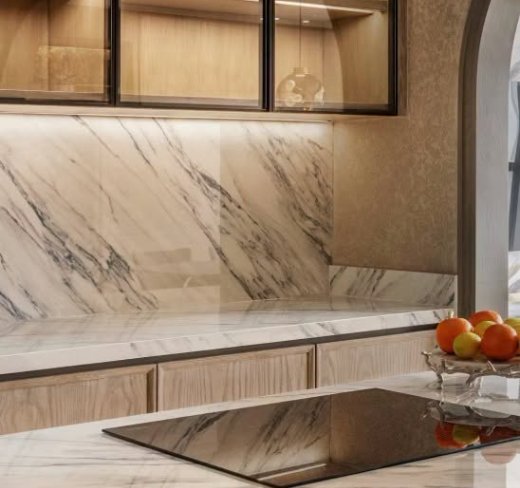 Dekton Trance — Plan de travail en pierre frittée imitation marbre | Union Stone