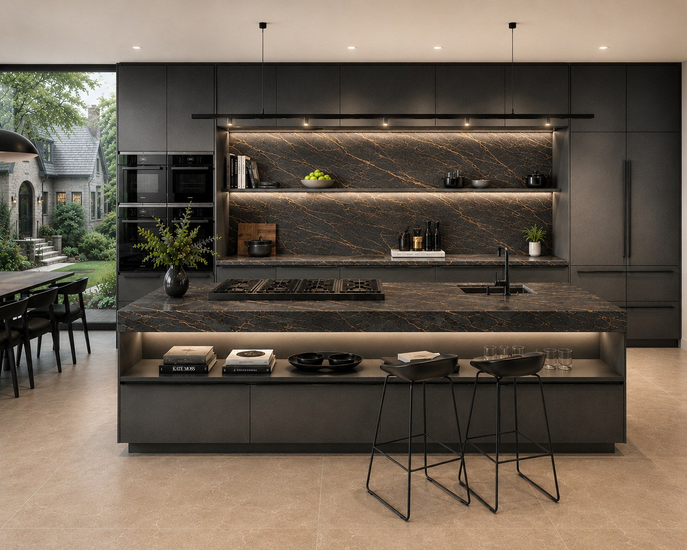 Dekton Laurent Countertops — Luxury Sintered Stone for Modern Interiors