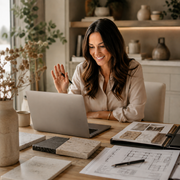 Réservation de votre pierre et Consultation virtuelle avec un Designer professionnel