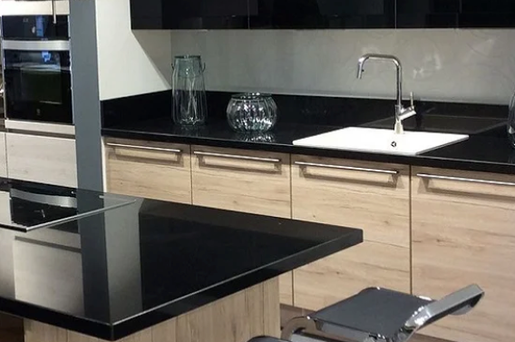 Granite Absolute Black Poli — Natural Granite Countertop | Union Stone