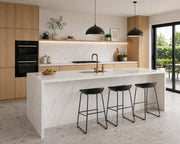 Silestone Calacatta Gold Quartz Countertop - Marble Look Quartz - Union Stone