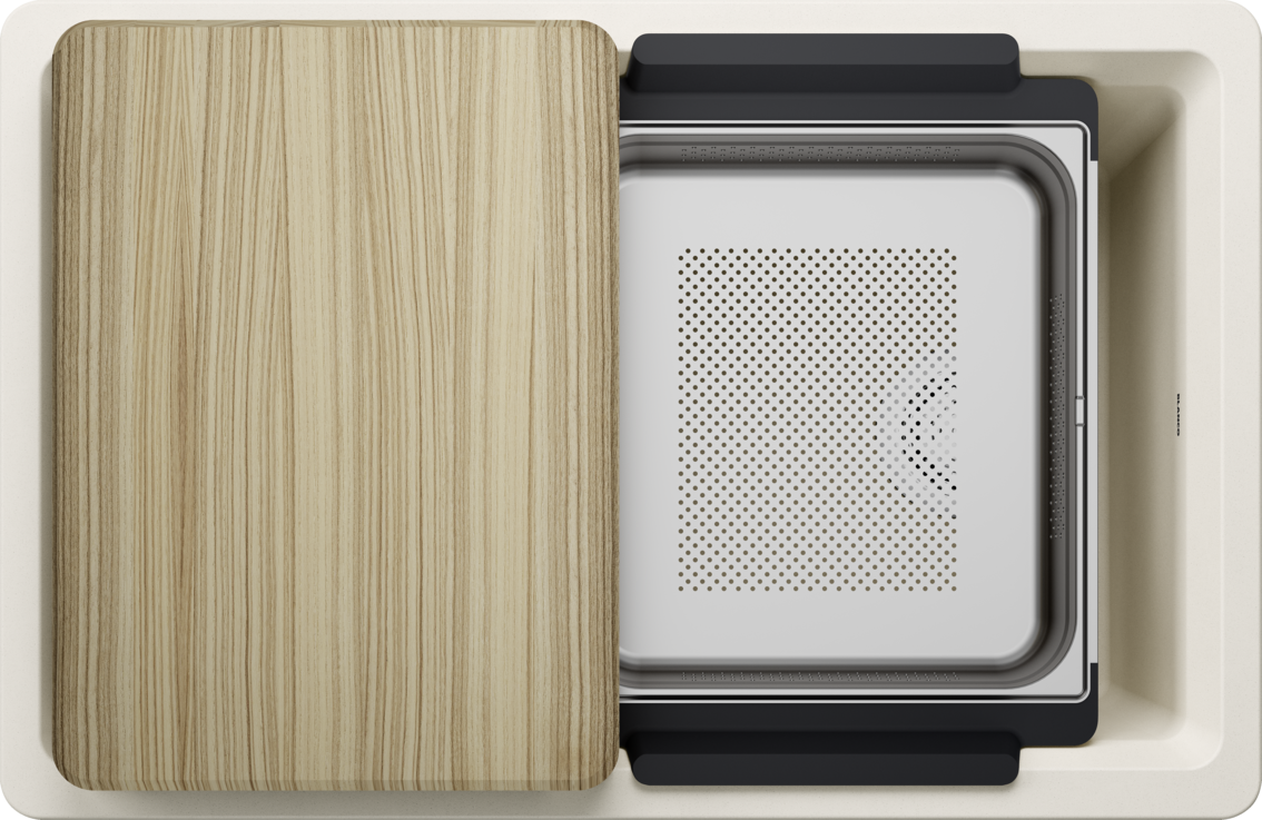 Blanco INTEOS 30 SILGRANIT — fini blanc doux