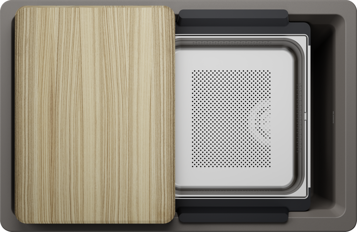 Blanco INTEOS 30 SILGRANIT — fini gris volcan