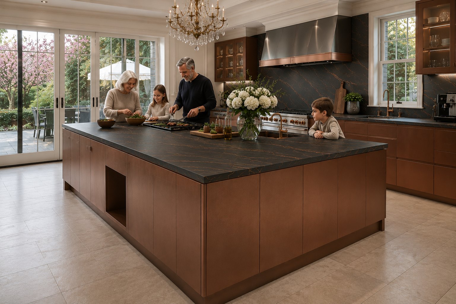 Dekton Laurent Countertops — Luxury Sintered Stone for Modern Interiors