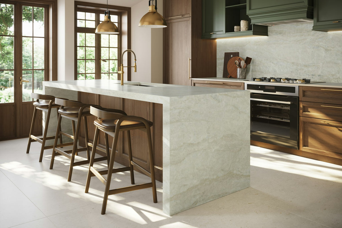 Dekton Nara — projet dekton nara kitchen cna a | Union Stone