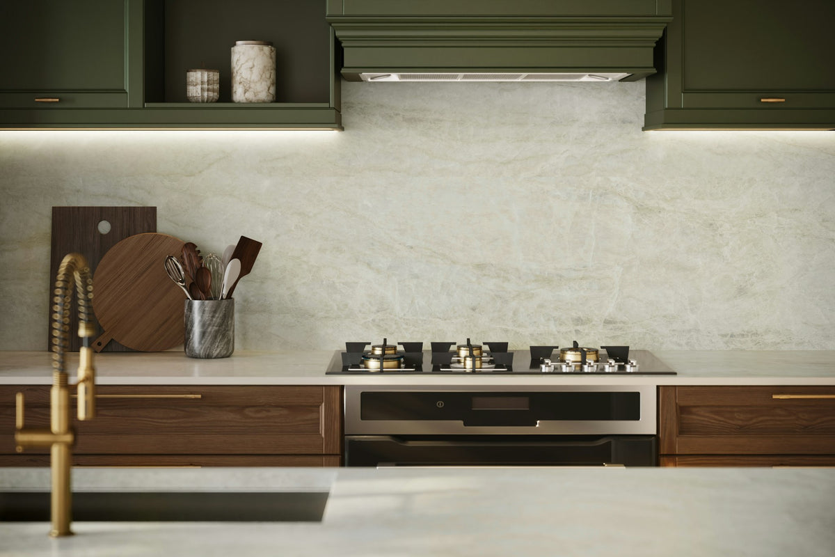 Dekton Nara — projet dekton nara kitchen cna closeup b | Union Stone