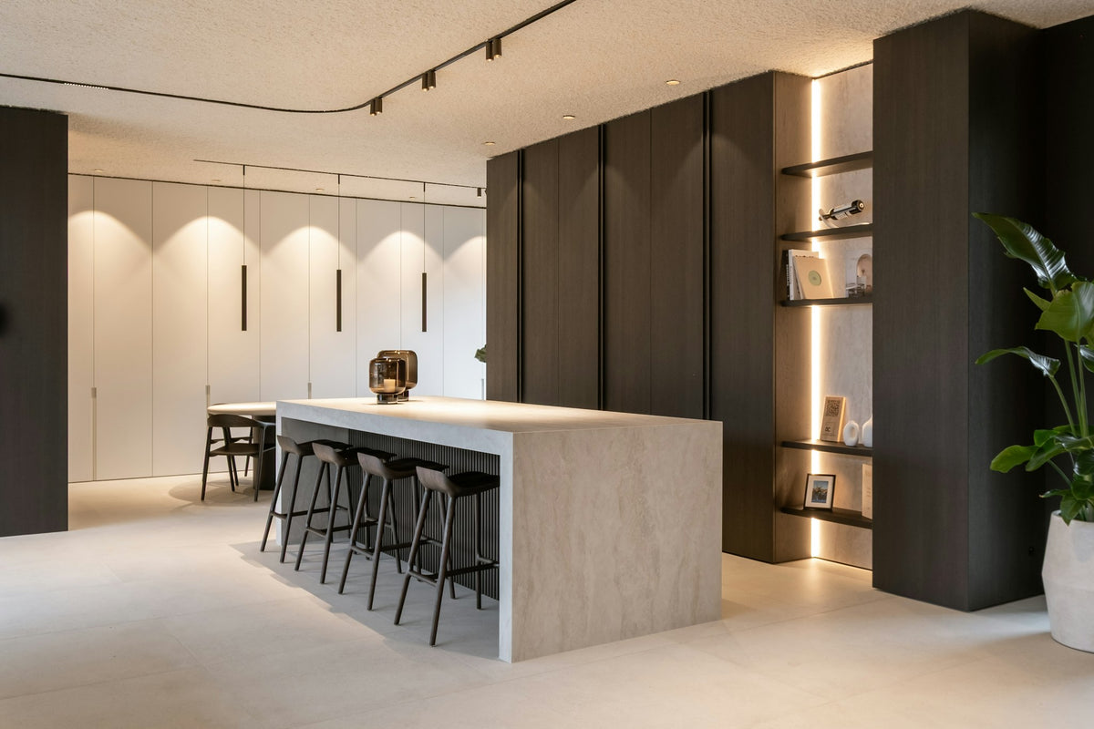 Dekton Nara — projet kitchen bath dc | Union Stone