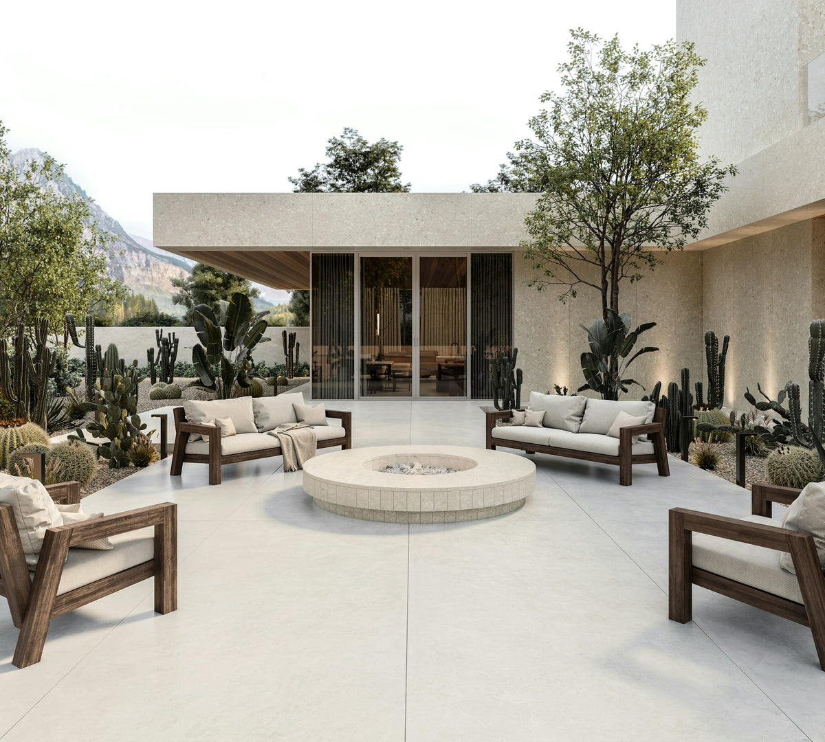 Dekton Sandik — projet dekton pietra edition exterior sandik ava | Union Stone