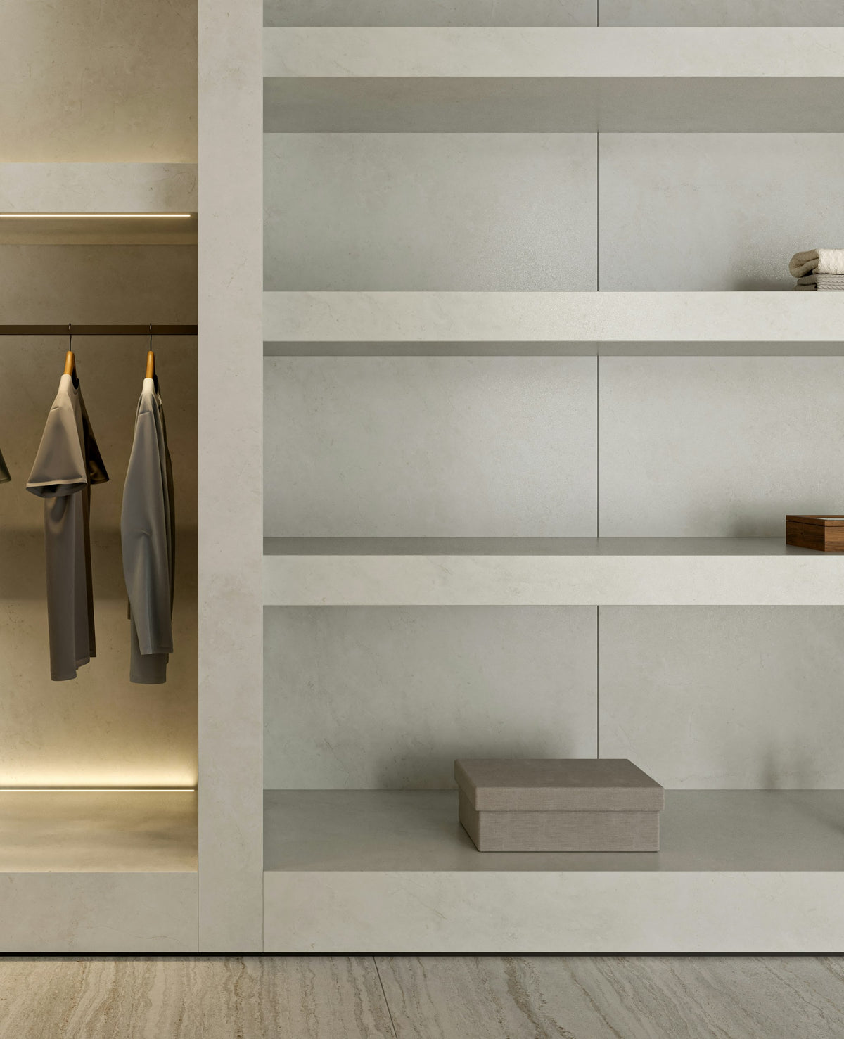 Dekton Sandik — projet dekton pietra edition vestidor sandik trevi 3 | Union Stone