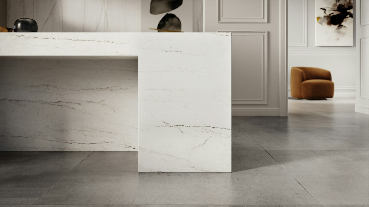Eclos Ivora — projet eclos kitchen 1 ivora plano detalle | Union Stone