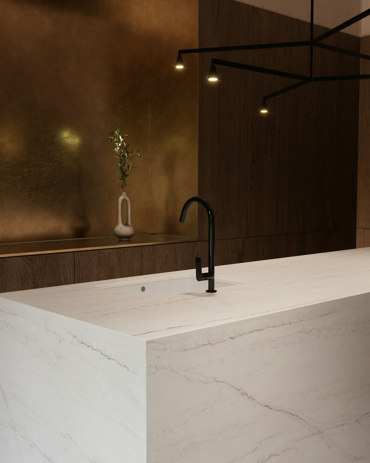 Eclos Ivora — projet eclos kitchen 1 wondr plano detalle a | Union Stone
