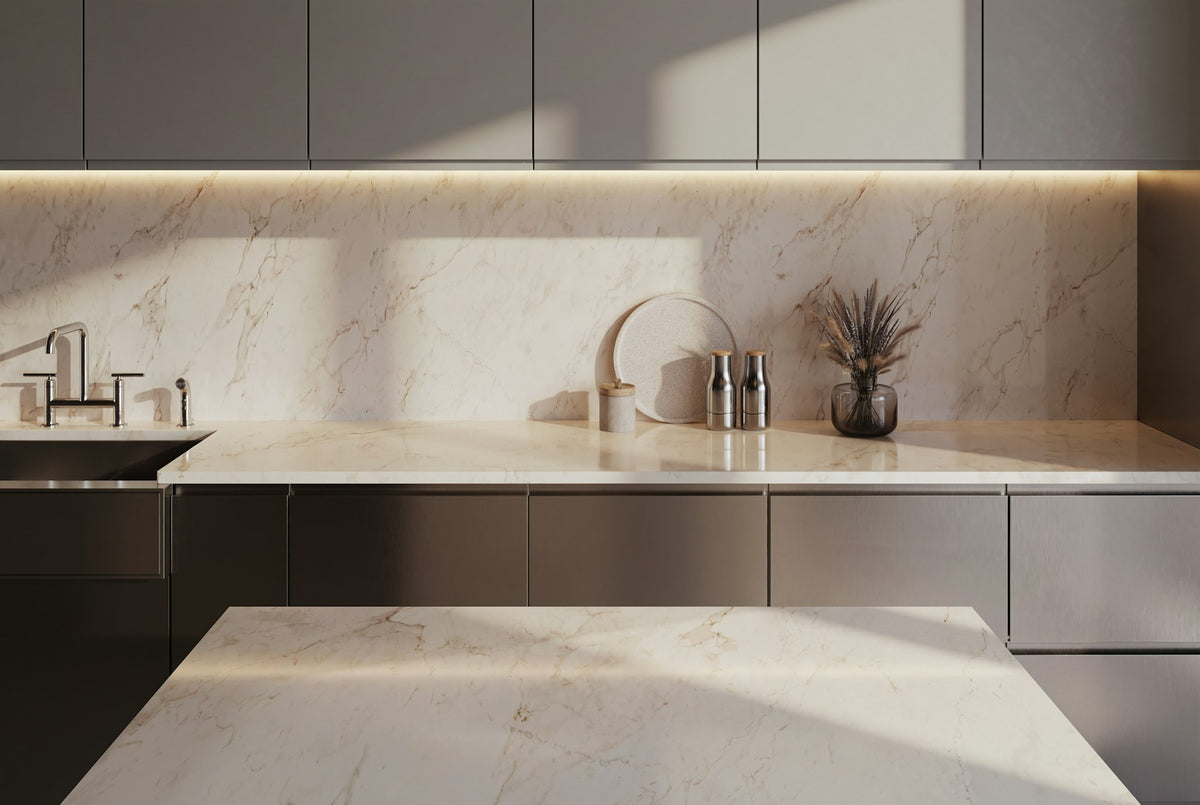 Eclos Landr — projet eclos kitchen 2 landr plano detalle | Union Stone