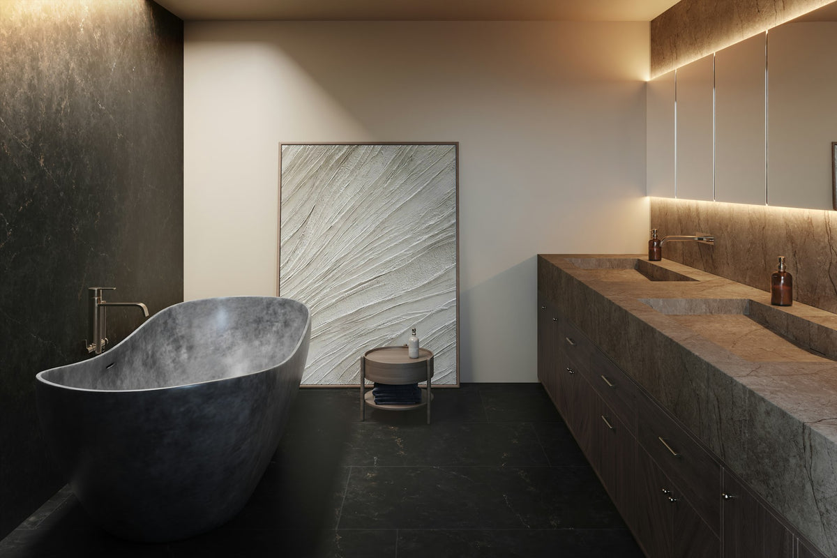 Eclos Legnd — projet eclos bathroom 2 legend plano general | Union Stone
