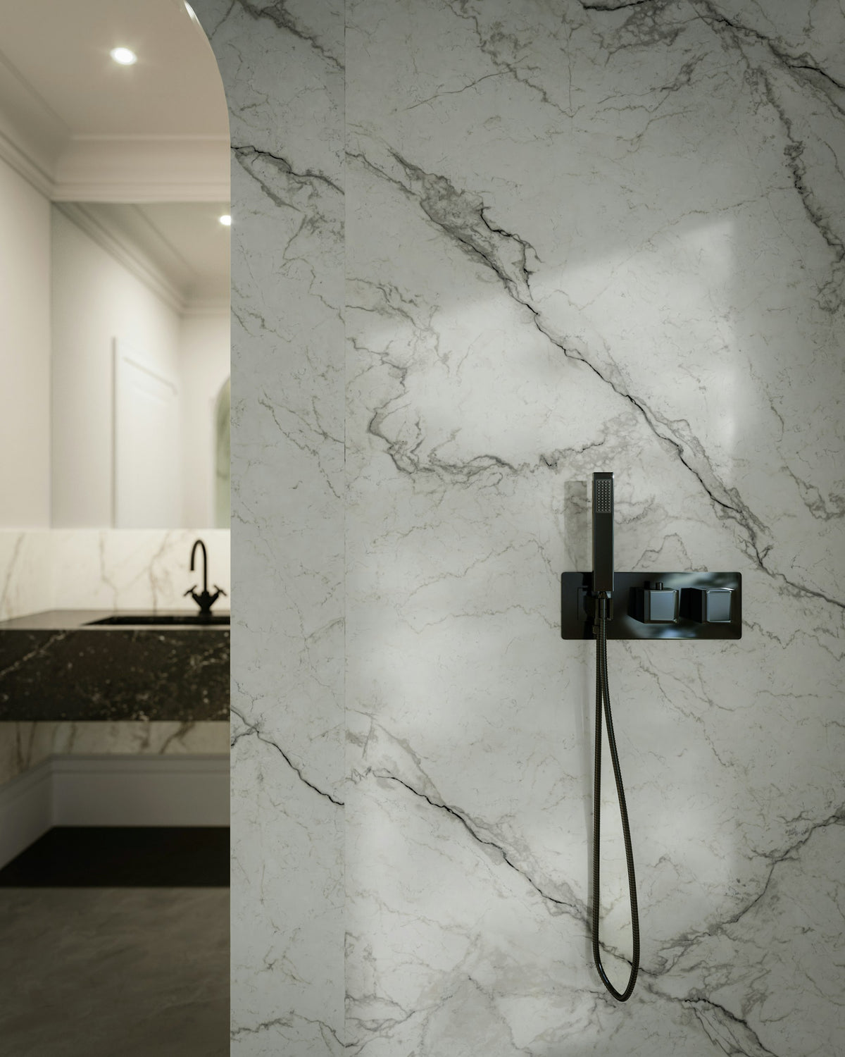 Eclos Wondr — projet eclos bathroom wondr plano detalle | Union Stone