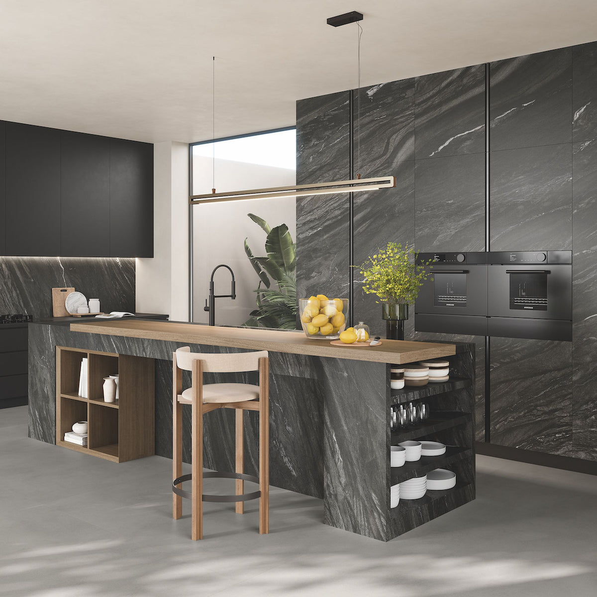HanStone Black Tempest — ambiance 2 | Union Stone
