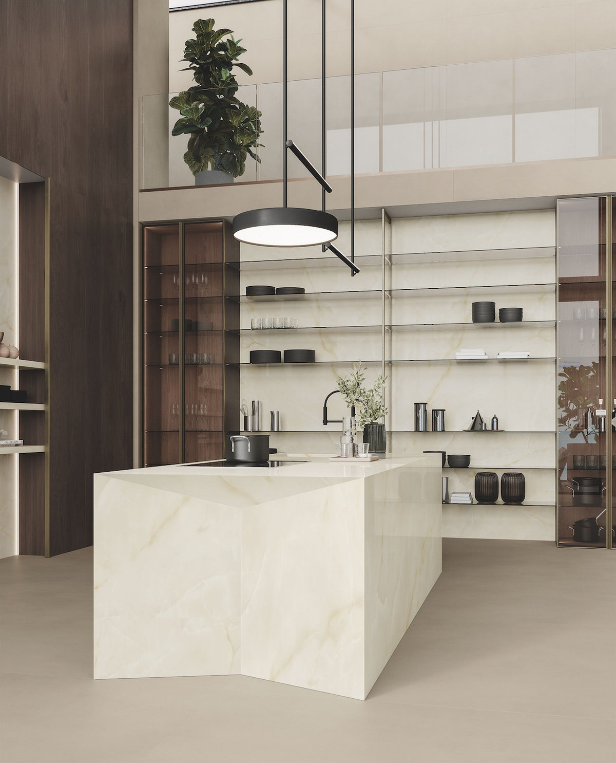 HanStone Onyx White — ambiance 2 | Union Stone