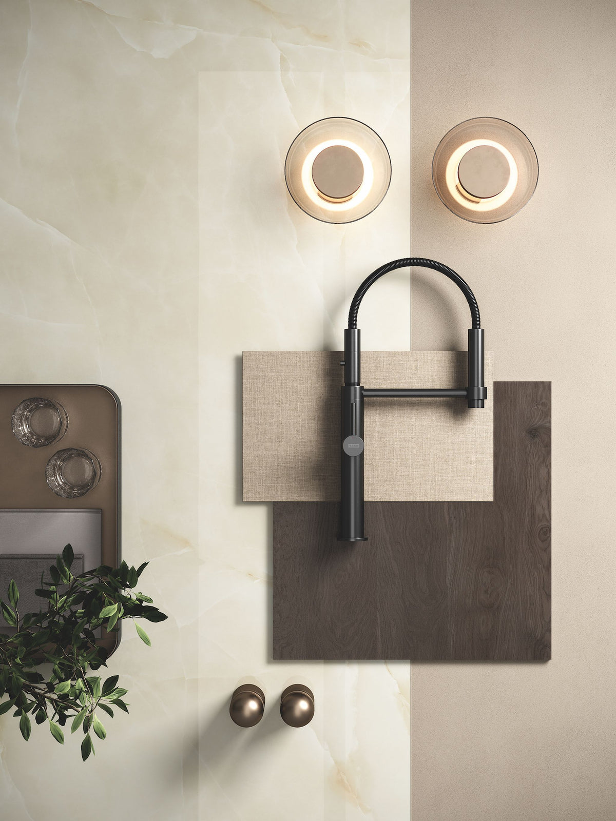 HanStone Onyx White — ambiance 3 | Union Stone