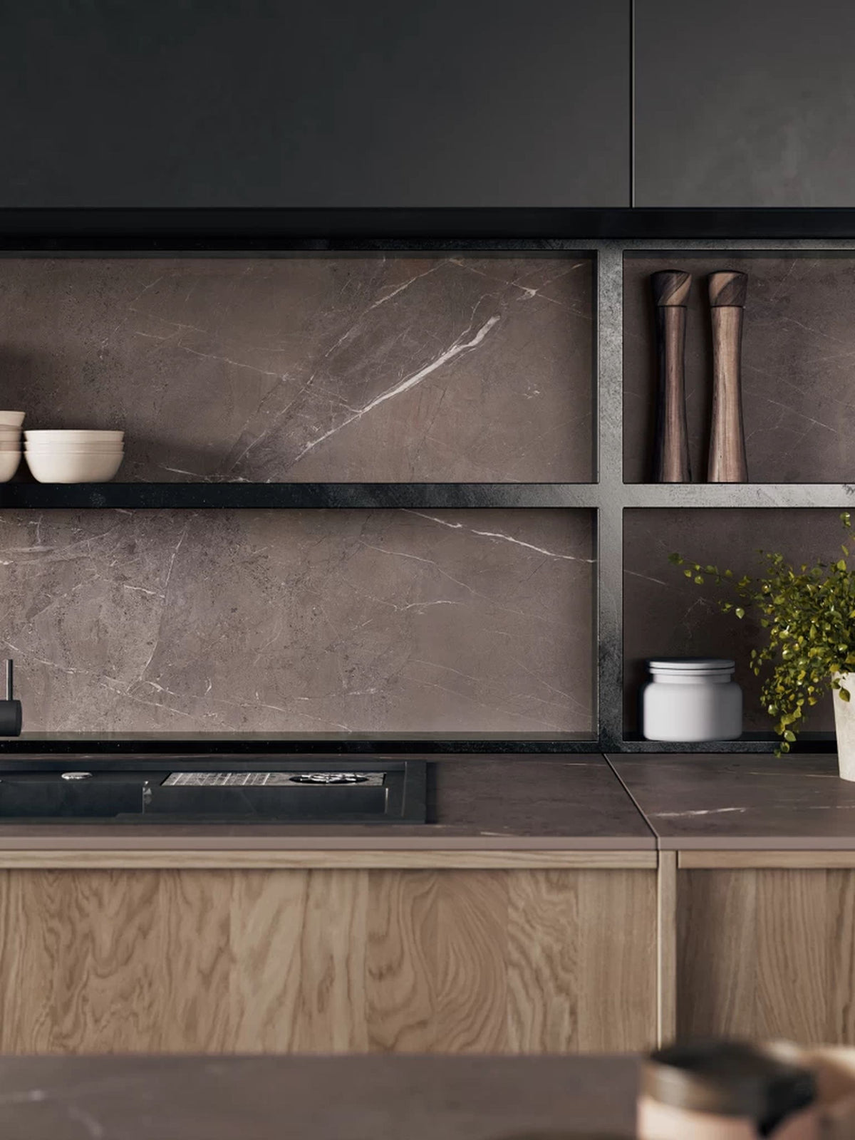 HanStone Precious Brown — ambiance 4 | Union Stone
