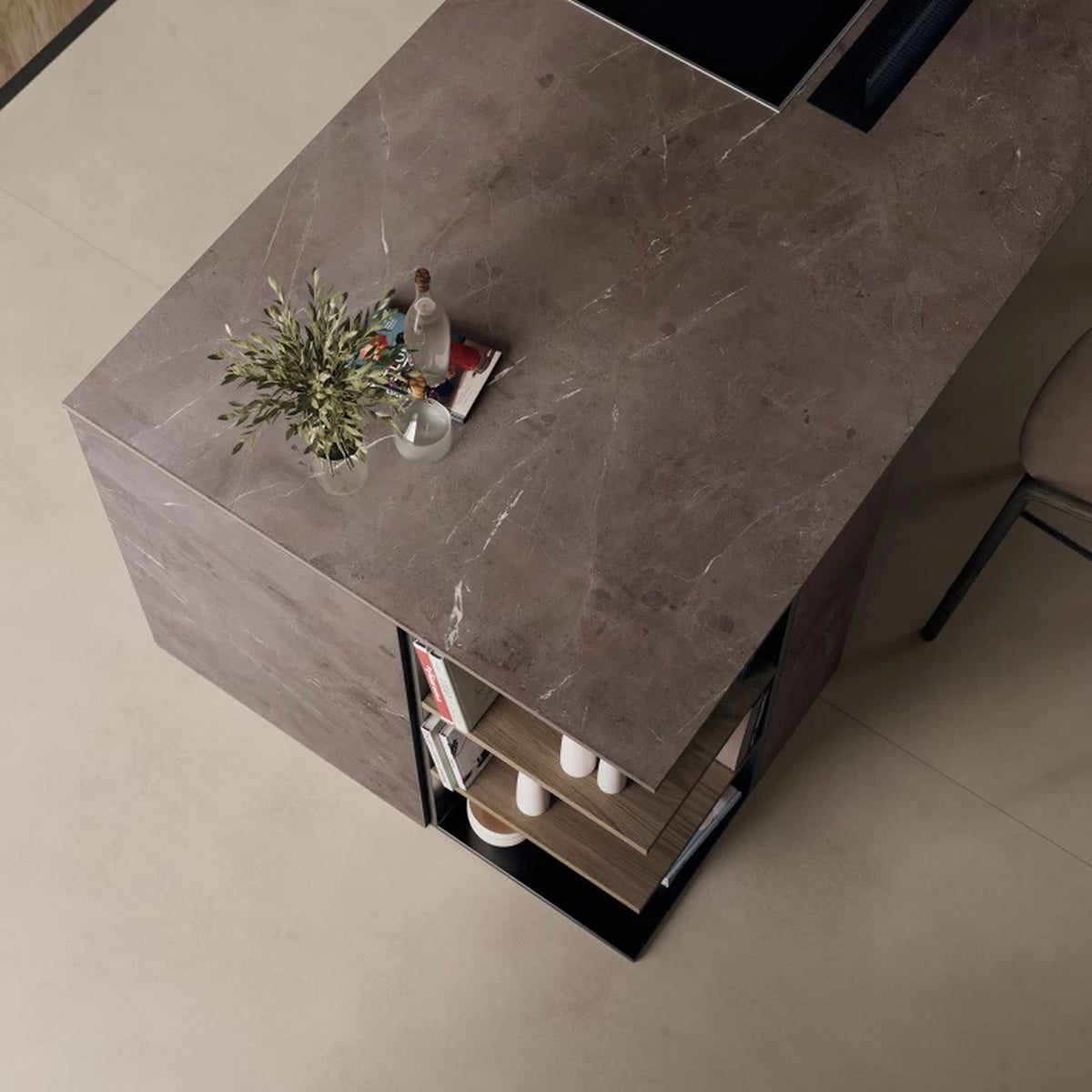 HanStone Precious Brown — ambiance 5 | Union Stone