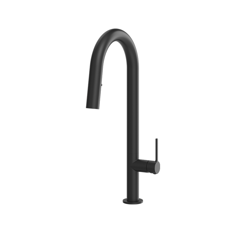 Rubi Caro — Robinet de cuisine mono-commande (RCAR91D2) — fini Noir