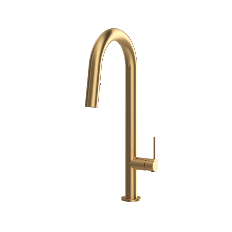 Rubi Caro — Robinet de cuisine mono-commande (RCAR91D2) — fini Or