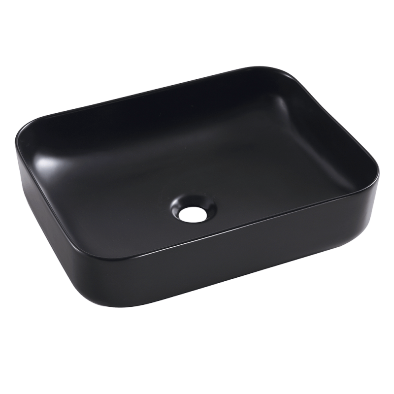Rubi Lavabo de surface (RLV5010) — fini Noir mat