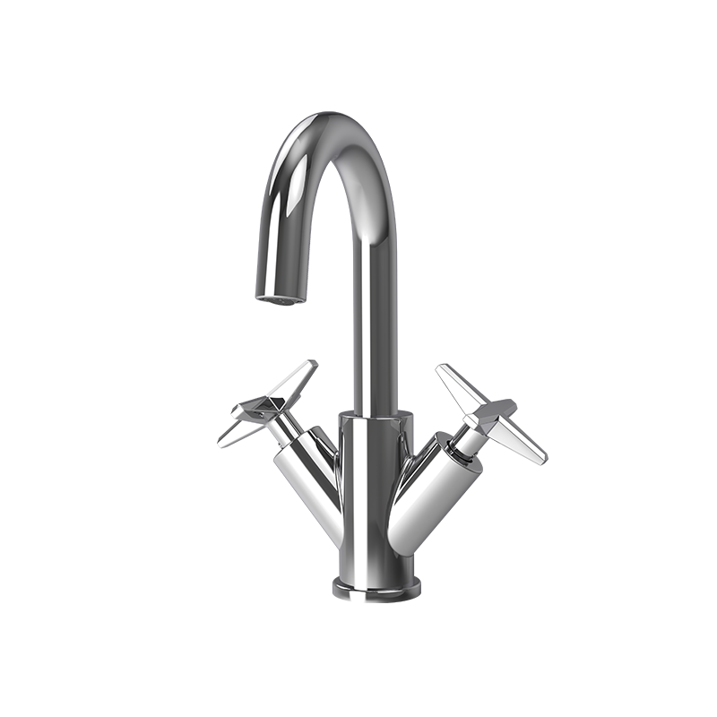 Rubi Lexa — Robinet de lavabo avec poignées en croix (RLX11)