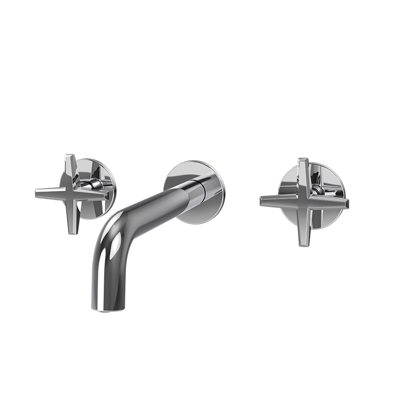 Rubi Lexa — Robinet mural pour lavabo (RLX17) — fini Chrome