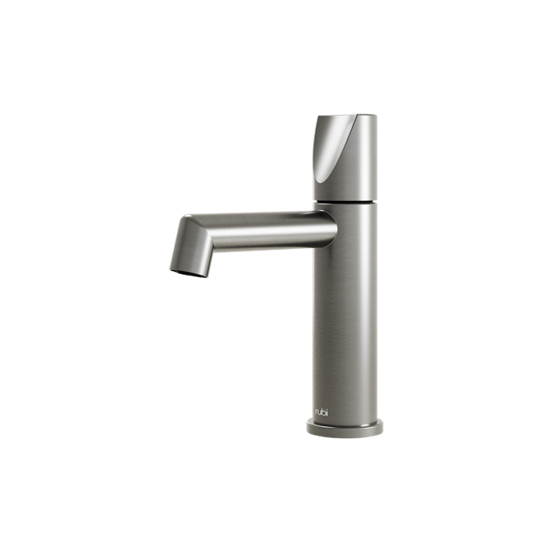 Rubi Moon — Robinet de lavabo monocommande (RMO11) — fini Inox brossé