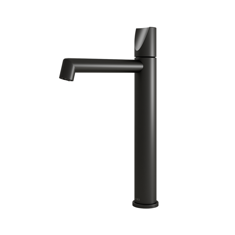 Rubi Moon — Robinet de lavabo monocommande surélevé (RMO11X) — fini Noir