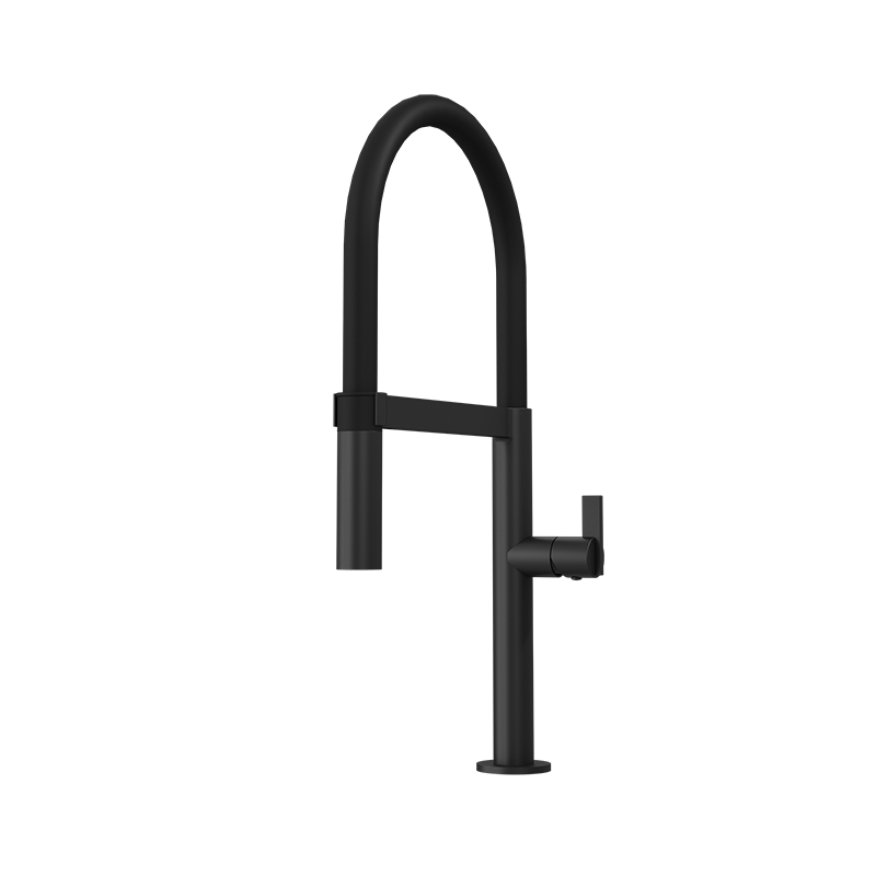 Rubi Nina — Robinet de cuisine mono-commande (RNI91D2S) — fini Noir