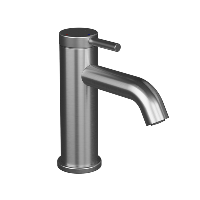 Rubi Vertigo — Robinet de lavabo monocommande (RVT11) — fini Inox brossé