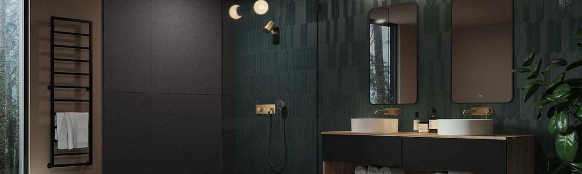 Rubi Vertigo — Robinet mural pour lavabo (RVT17) — ambiance