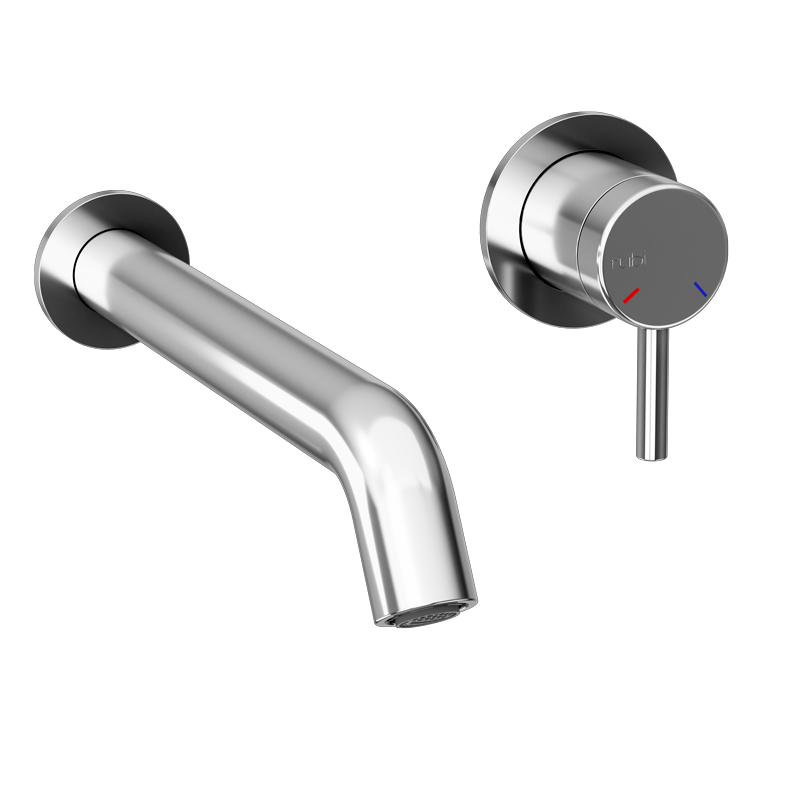 Rubi Vertigo — Robinet de salle de bain mural (RVT17R) — fini Chrome