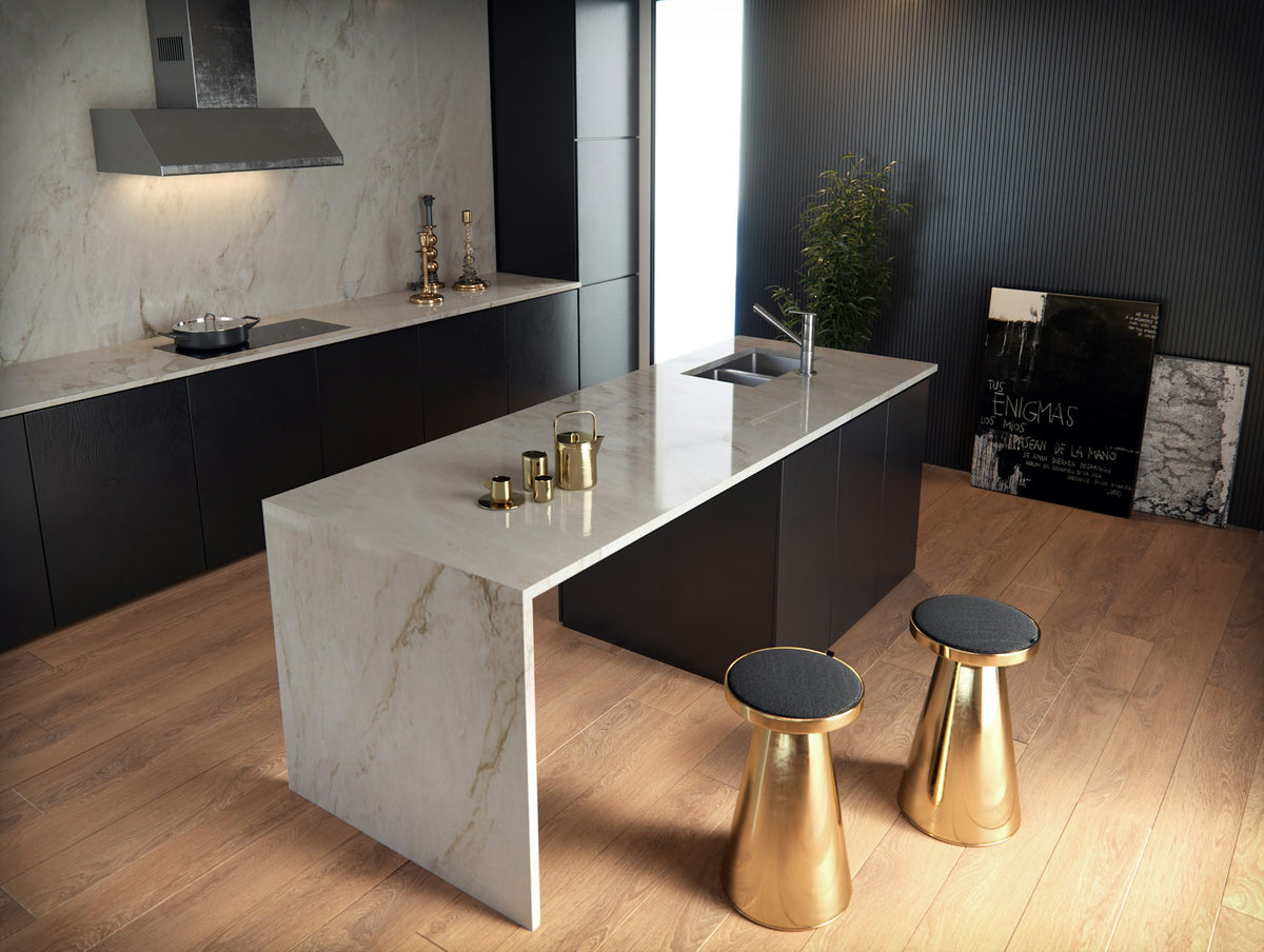 Sensa Taj Mahal — projet sensa kitchen taj mahal | Union Stone