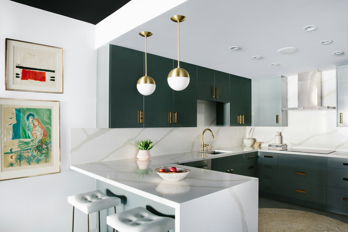 Silestone Bianco Calacatta — projet caitlin murray west hollywood kitchen | Union Stone