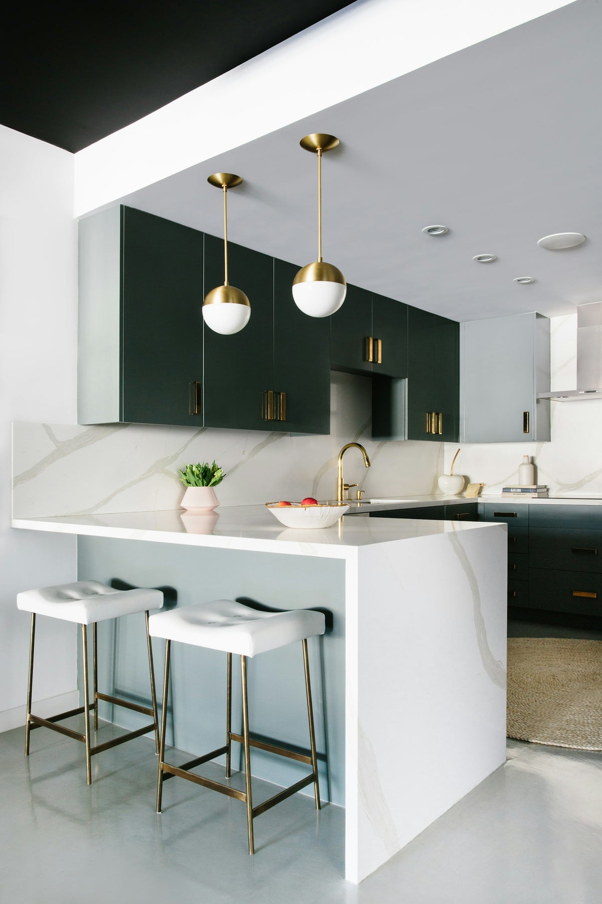 Silestone Bianco Calacatta — projet caitlin murray west hollywood kitchen | Union Stone