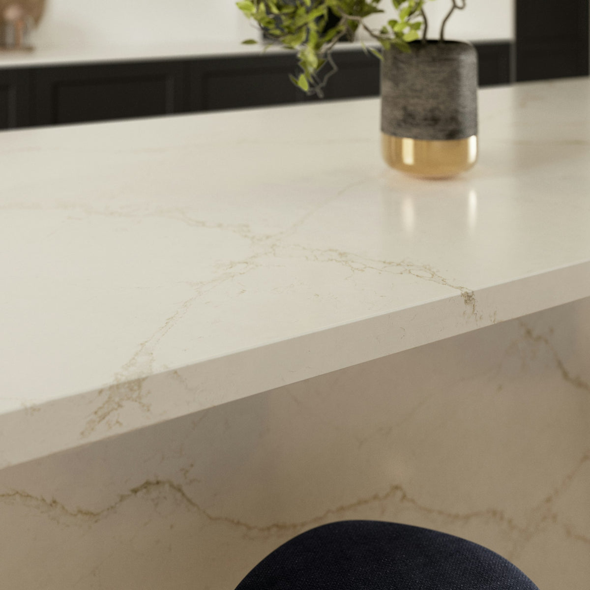 Silestone Blanc Élysée — projet detalle full body blanc elysee | Union Stone