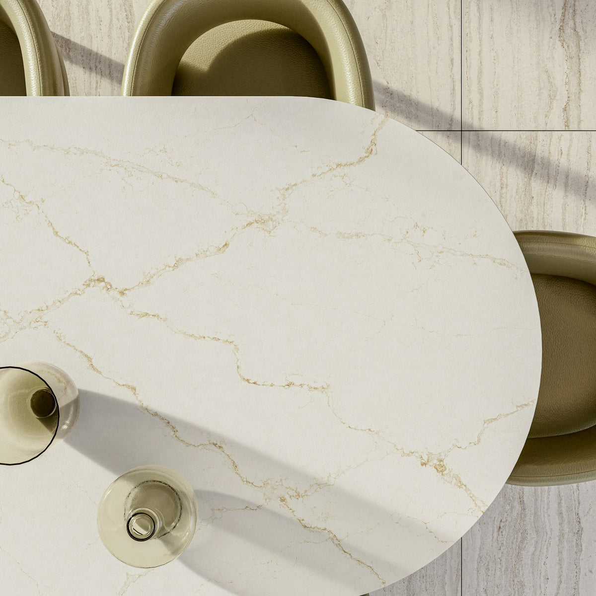 Silestone Blanc Élysée — projet silestone xm european kitchen le chic boheme blanc elysee 4 | Union Stone