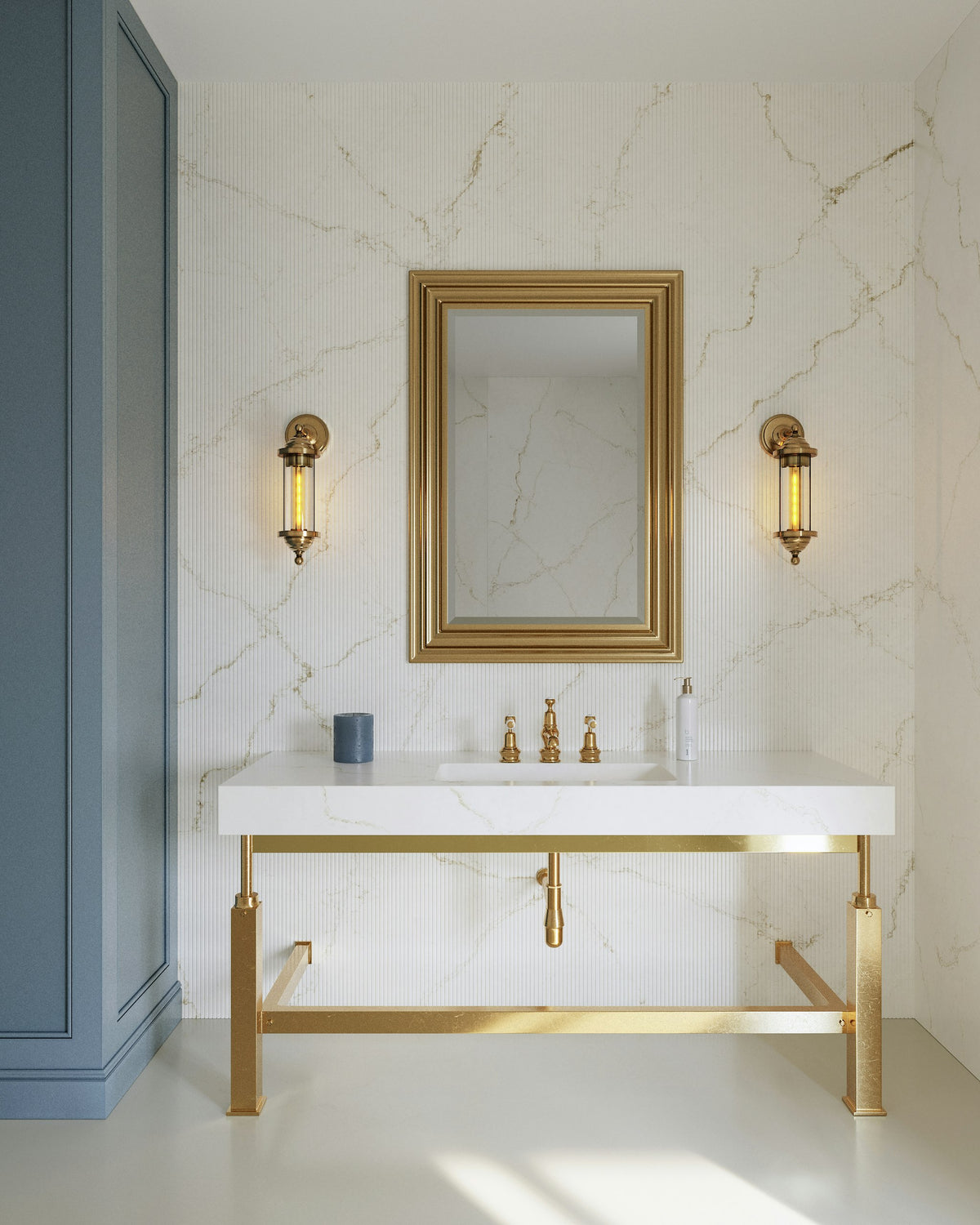 Silestone Blanc Élysée — projet sin juntas silestonexm le chic boheme bano ukiyo gv3 blanc elysee | Union Stone