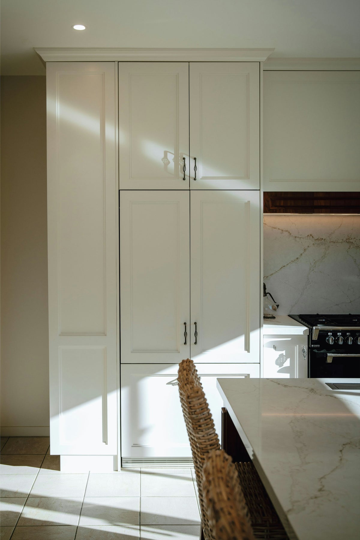 Silestone Blanc Élysée — projet warm elegance | Union Stone