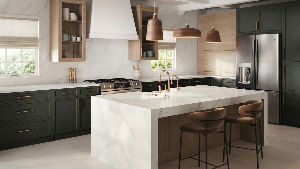 Silestone Bronze Rivers — projet silestone kitchen bronze rivers | Union Stone