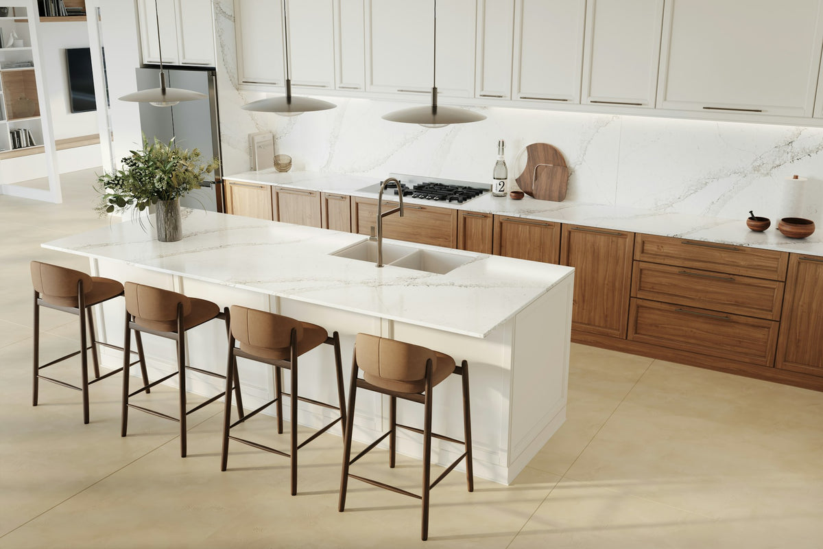 Silestone Calacatta Themis — projet kitchen calacatta themis 01 v6 | Union Stone