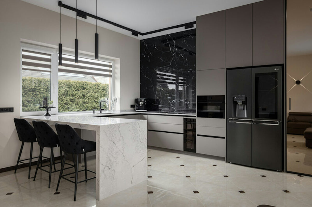 Silestone Eclectic Pearl — projet silestone in kitchen | Union Stone
