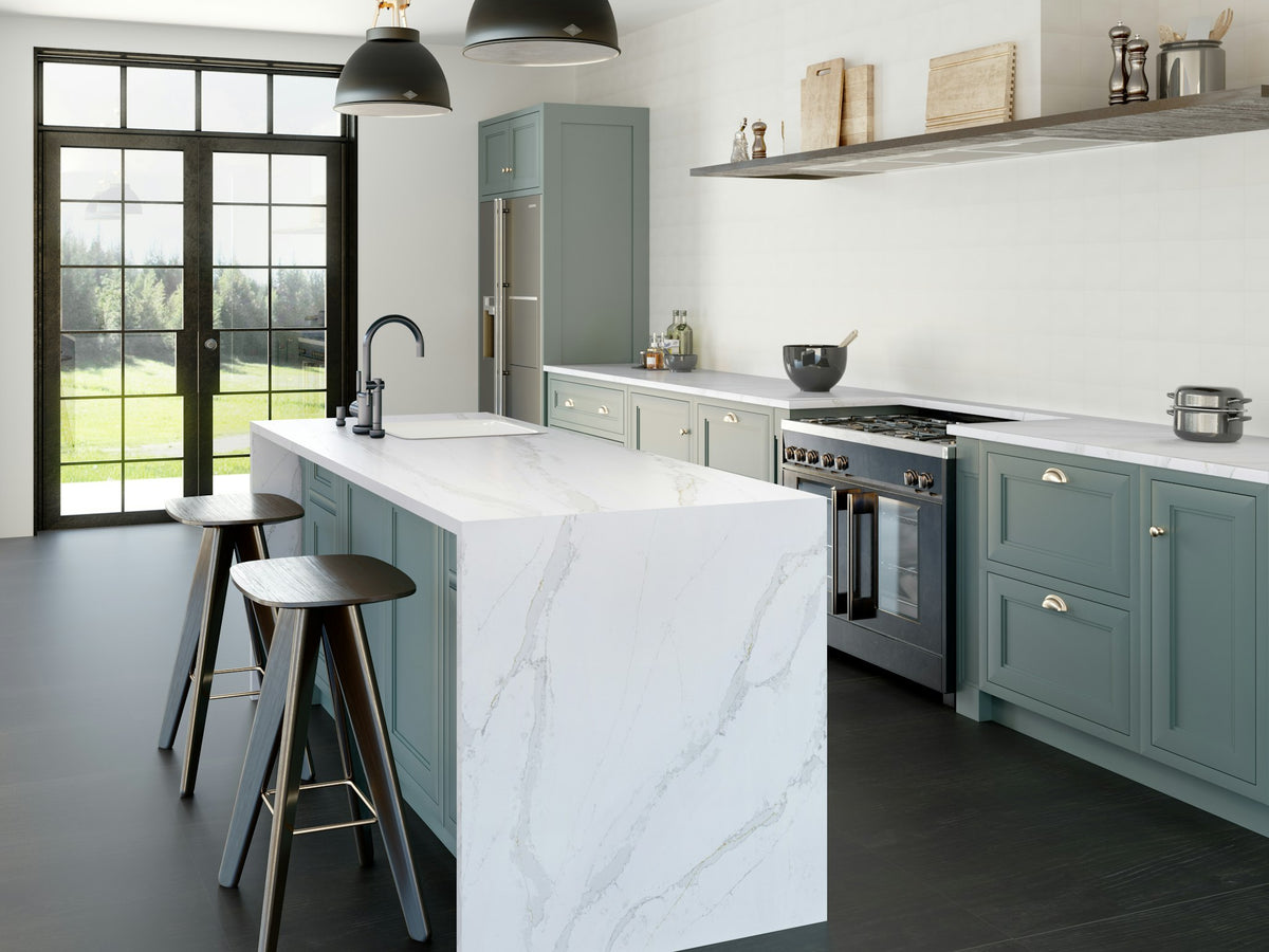Silestone Et Calacatta Gold — projet calacatta gold | Union Stone