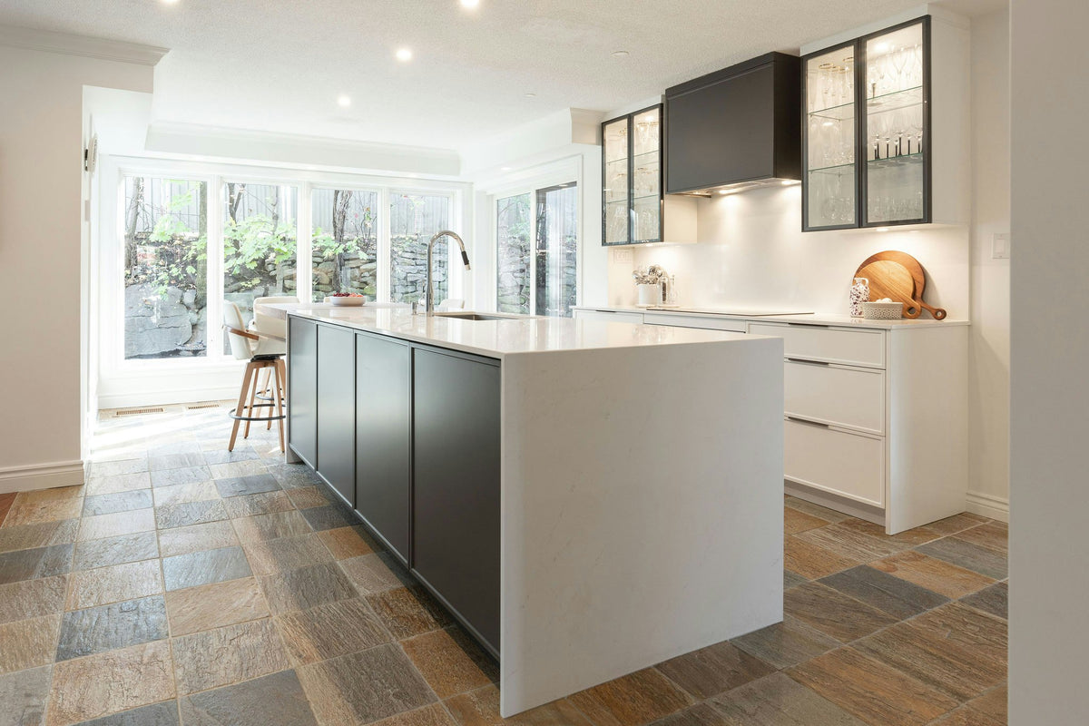 Silestone Et Calacatta Gold — projet la raffinee | Union Stone