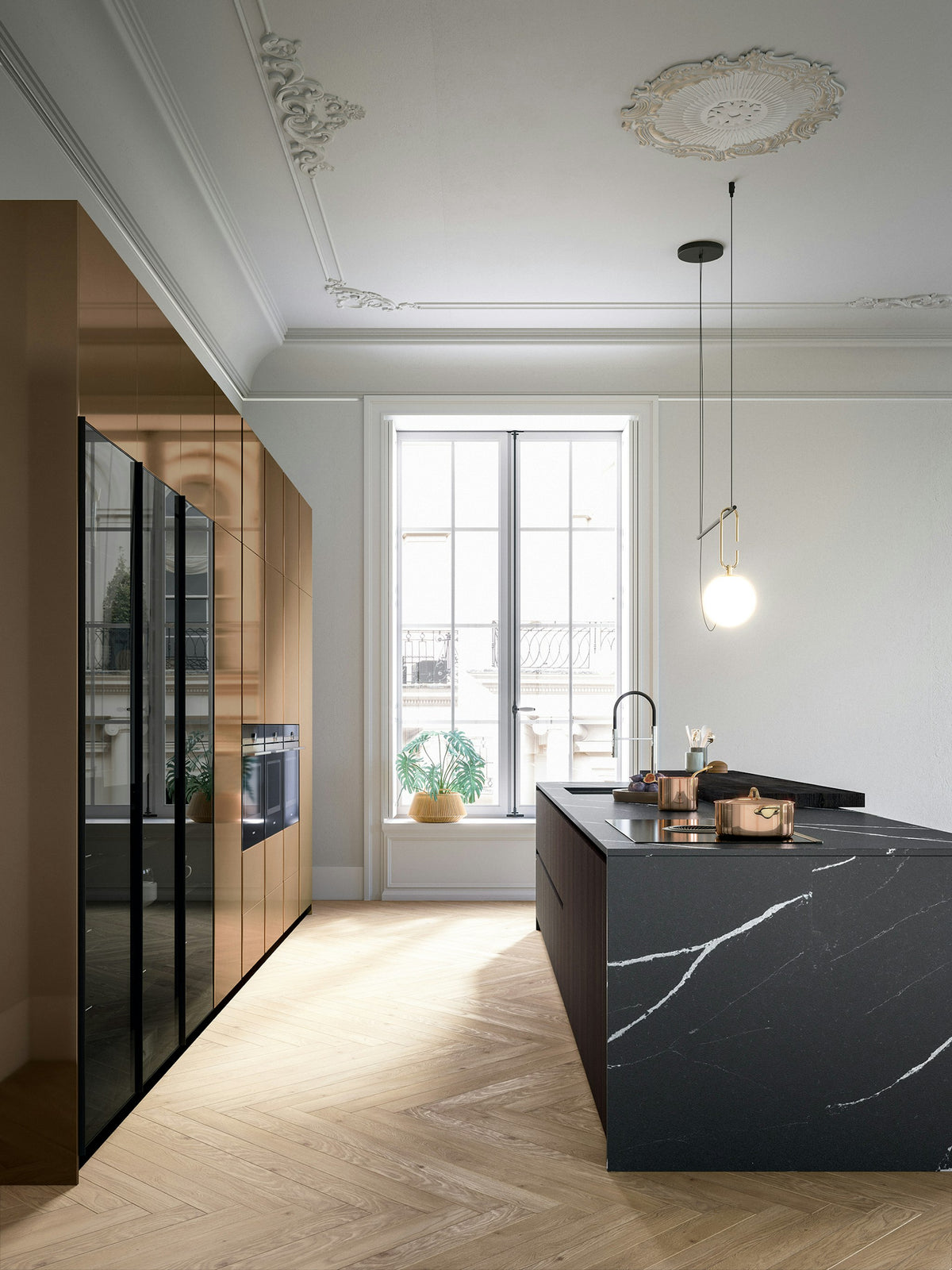 Silestone Et Marquina — projet armony silestone | Union Stone