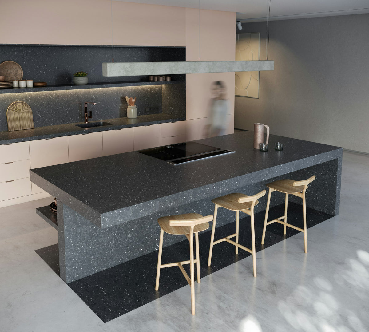 Silestone Ffrom03 — projet earthic kitchen ffrom 03 | Union Stone
